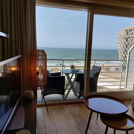 Frontaal Zeezicht De Viking 6 De Verdiep Apartman *